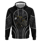 Penrith Panthers Rugby Mascot Hoodie Australian Rugby Culture - Tribal Inspired Black Panther