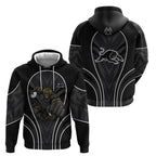 Penrith Panthers Rugby Mascot Hoodie Australian Rugby Culture - Tribal Inspired Black Panther