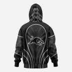 Penrith Panthers Rugby Mascot Hoodie Australian Rugby Culture - Tribal Inspired Black Panther