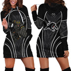 Penrith Panthers Rugby Mascot Hoodie Dress Australian Rugby Culture - Tribal Inspired Black Panther