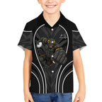 Penrith Panthers Rugby Mascot Kid Hawaiian Shirt Australian Rugby Culture - Tribal Inspired Black Panther