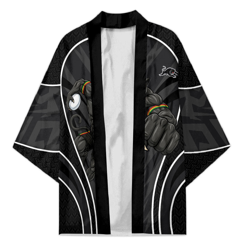 Penrith Panthers Rugby Mascot Kimono Australian Rugby Culture - Tribal Inspired Black Panther