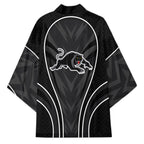 Penrith Panthers Rugby Mascot Kimono Australian Rugby Culture - Tribal Inspired Black Panther