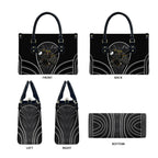 Penrith Panthers Rugby Mascot Leather Bag Australian Rugby Culture - Tribal Inspired Black Panther