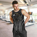 Penrith Panthers Rugby Mascot Men Tank Top Australian Rugby Culture - Tribal Inspired Black Panther
