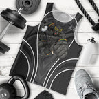 Penrith Panthers Rugby Mascot Men Tank Top Australian Rugby Culture - Tribal Inspired Black Panther