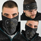 Penrith Panthers Rugby Mascot Neck Gaiter Australian Rugby Culture - Tribal Inspired Black Panther