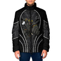 Penrith Panthers Rugby Mascot Padded Jacket Australian Rugby Culture - Tribal Inspired Black Panther