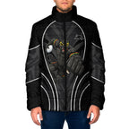 Penrith Panthers Rugby Mascot Padded Jacket Australian Rugby Culture - Tribal Inspired Black Panther