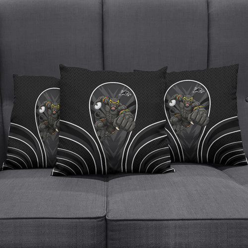 Penrith Panthers Rugby Mascot Pillow Cover Australian Rugby Culture - Tribal Inspired Black Panther