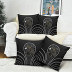 Penrith Panthers Rugby Mascot Pillow Cover Australian Rugby Culture - Tribal Inspired Black Panther