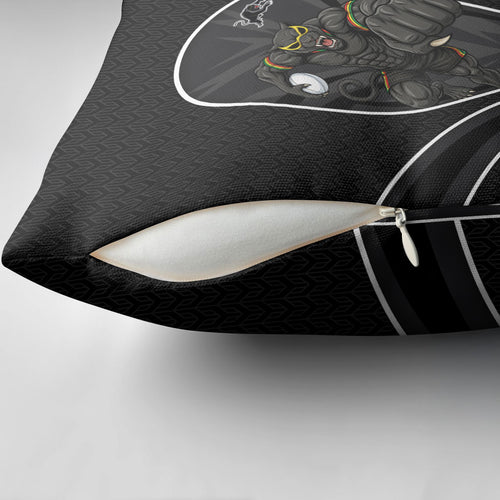Penrith Panthers Rugby Mascot Pillow Cover Australian Rugby Culture - Tribal Inspired Black Panther