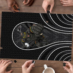 Penrith Panthers Rugby Mascot Puzzle Australian Rugby Culture - Tribal Inspired Black Panther