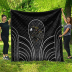 Penrith Panthers Rugby Mascot Quilt Australian Rugby Culture - Tribal Inspired Black Panther