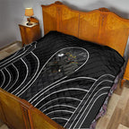 Penrith Panthers Rugby Mascot Quilt Australian Rugby Culture - Tribal Inspired Black Panther