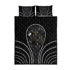 Penrith Panthers Rugby Mascot Quilt Bed Set Australian Rugby Culture - Tribal Inspired Black Panther