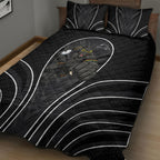 Penrith Panthers Rugby Mascot Quilt Bed Set Australian Rugby Culture - Tribal Inspired Black Panther
