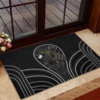 Penrith Panthers Rugby Mascot Rubber Doormat Australian Rugby Culture - Tribal Inspired Black Panther