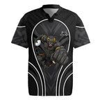 Penrith Panthers Rugby Mascot Rugby Jersey Australian Rugby Culture - Tribal Inspired Black Panther