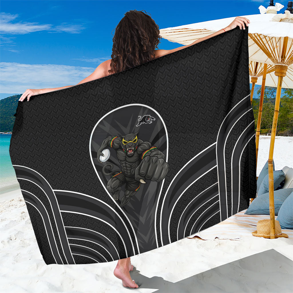 Penrith Panthers Rugby Mascot Sarong Australian Rugby Culture - Tribal Inspired Black Panther