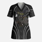 Penrith Panthers Rugby Mascot Scrub Top Australian Rugby Culture - Tribal Inspired Black Panther