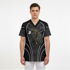 Penrith Panthers Rugby Mascot Scrub Top Australian Rugby Culture - Tribal Inspired Black Panther