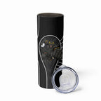 Penrith Panthers Rugby Mascot Skinny Tumbler Australian Rugby Culture - Tribal Inspired Black Panther