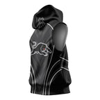 Penrith Panthers Rugby Mascot Sleeveless Hoodie Australian Rugby Culture - Tribal Inspired Black Panther