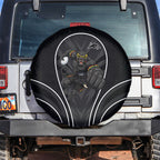 Penrith Panthers Rugby Mascot Spare Tire Cover Australian Rugby Culture - Tribal Inspired Black Panther