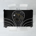 Penrith Panthers Rugby Mascot Tablecloth Australian Rugby Culture - Tribal Inspired Black Panther