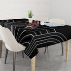 Penrith Panthers Rugby Mascot Tablecloth Australian Rugby Culture - Tribal Inspired Black Panther