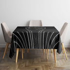 Penrith Panthers Rugby Mascot Tablecloth Australian Rugby Culture - Tribal Inspired Black Panther