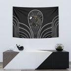Penrith Panthers Rugby Mascot Tapestry Australian Rugby Culture - Tribal Inspired Black Panther