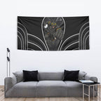 Penrith Panthers Rugby Mascot Tapestry Australian Rugby Culture - Tribal Inspired Black Panther