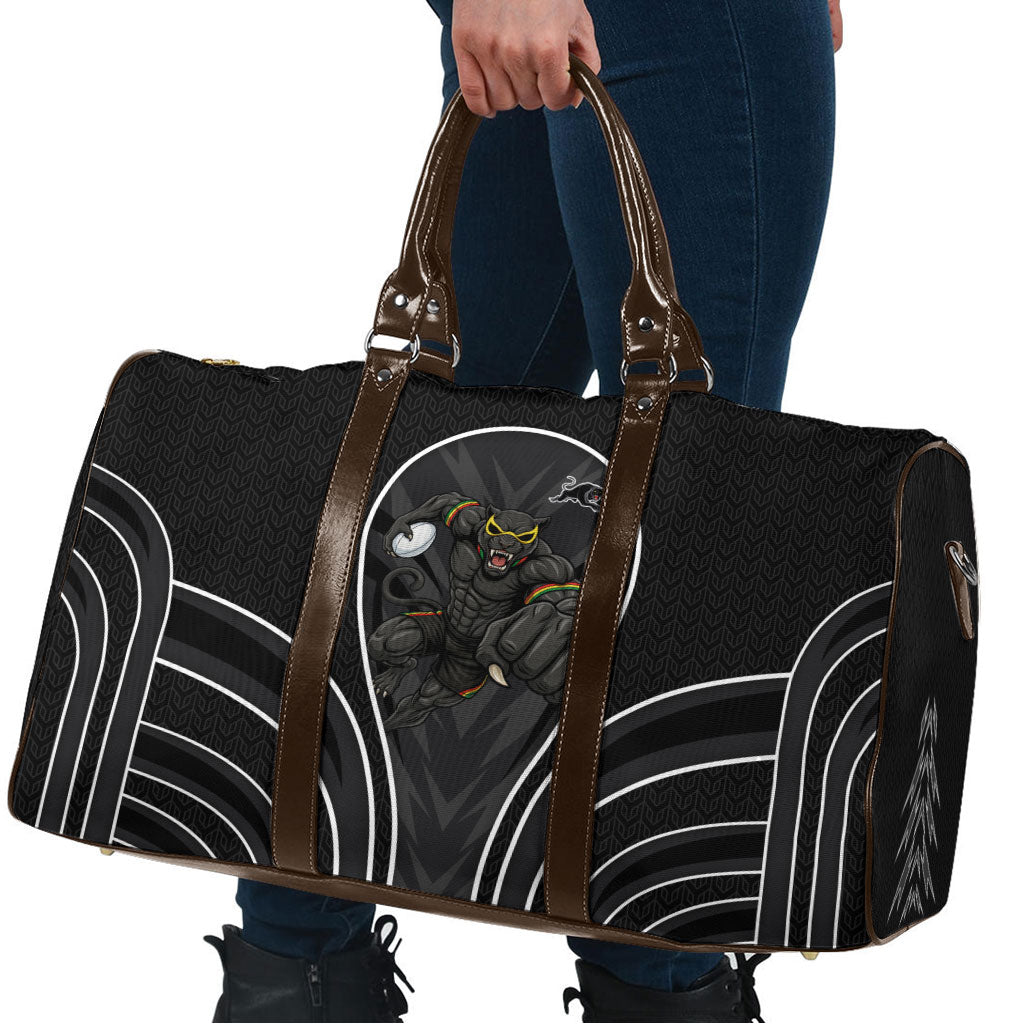 Penrith Panthers Rugby Mascot Travel Bag Australian Rugby Culture - Tribal Inspired Black Panther