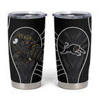 Penrith Panthers Rugby Mascot Tumbler Cup Australian Rugby Culture - Tribal Inspired Black Panther