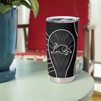 Penrith Panthers Rugby Mascot Tumbler Cup Australian Rugby Culture - Tribal Inspired Black Panther