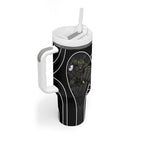 Penrith Panthers Rugby Mascot Tumbler With Handle Australian Rugby Culture - Tribal Inspired Black Panther