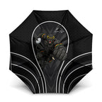 Penrith Panthers Rugby Mascot Umbrella Australian Rugby Culture - Tribal Inspired Black Panther
