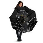 Penrith Panthers Rugby Mascot Umbrella Australian Rugby Culture - Tribal Inspired Black Panther