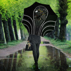 Penrith Panthers Rugby Mascot Umbrella Australian Rugby Culture - Tribal Inspired Black Panther