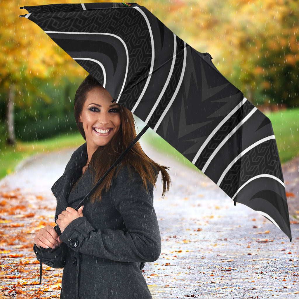 Penrith Panthers Rugby Mascot Umbrella Australian Rugby Culture - Tribal Inspired Black Panther