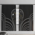 Penrith Panthers Rugby Mascot Window Curtain Australian Rugby Culture - Tribal Inspired Black Panther