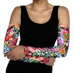 Personalized Greater Western Sydney Giants Arm Sleeves Tropical Hibiscus Flowers - Pacific Fusion Style