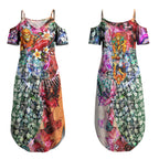 Personalized Greater Western Sydney Giants Couples Matching Summer Maxi Dress and Hawaiian Shirt Tropical Hibiscus Flowers - Pacific Fusion Style