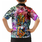 Personalized Greater Western Sydney Giants Hawaiian Shirt Tropical Hibiscus Flowers - Pacific Fusion Style