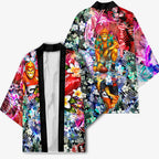 Personalized Greater Western Sydney Giants Kimono Tropical Hibiscus Flowers - Pacific Fusion Style