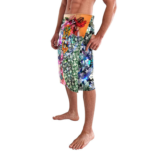 Personalized Greater Western Sydney Giants Lavalava Tropical Hibiscus Flowers - Pacific Fusion Style