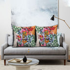 Personalized Greater Western Sydney Giants Pillow Cover Tropical Hibiscus Flowers - Pacific Fusion Style