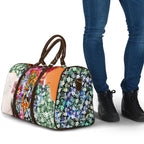 Personalized Greater Western Sydney Giants Travel Bag Tropical Hibiscus Flowers - Pacific Fusion Style